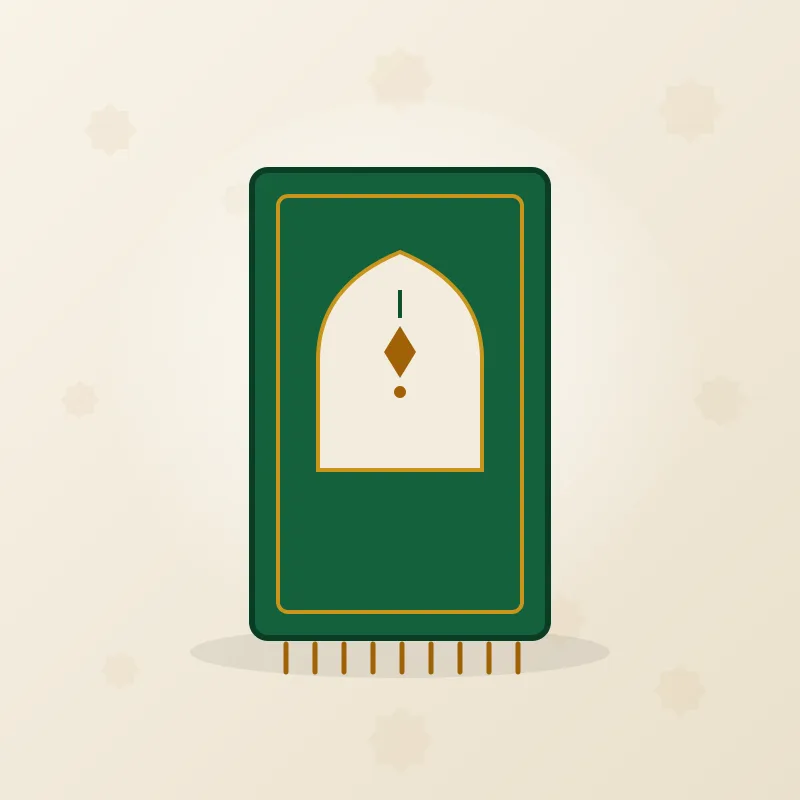 Yün Seccade — Yeşil